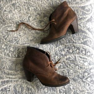 Indigo by Clark’s “Water Row” leather ankle boots